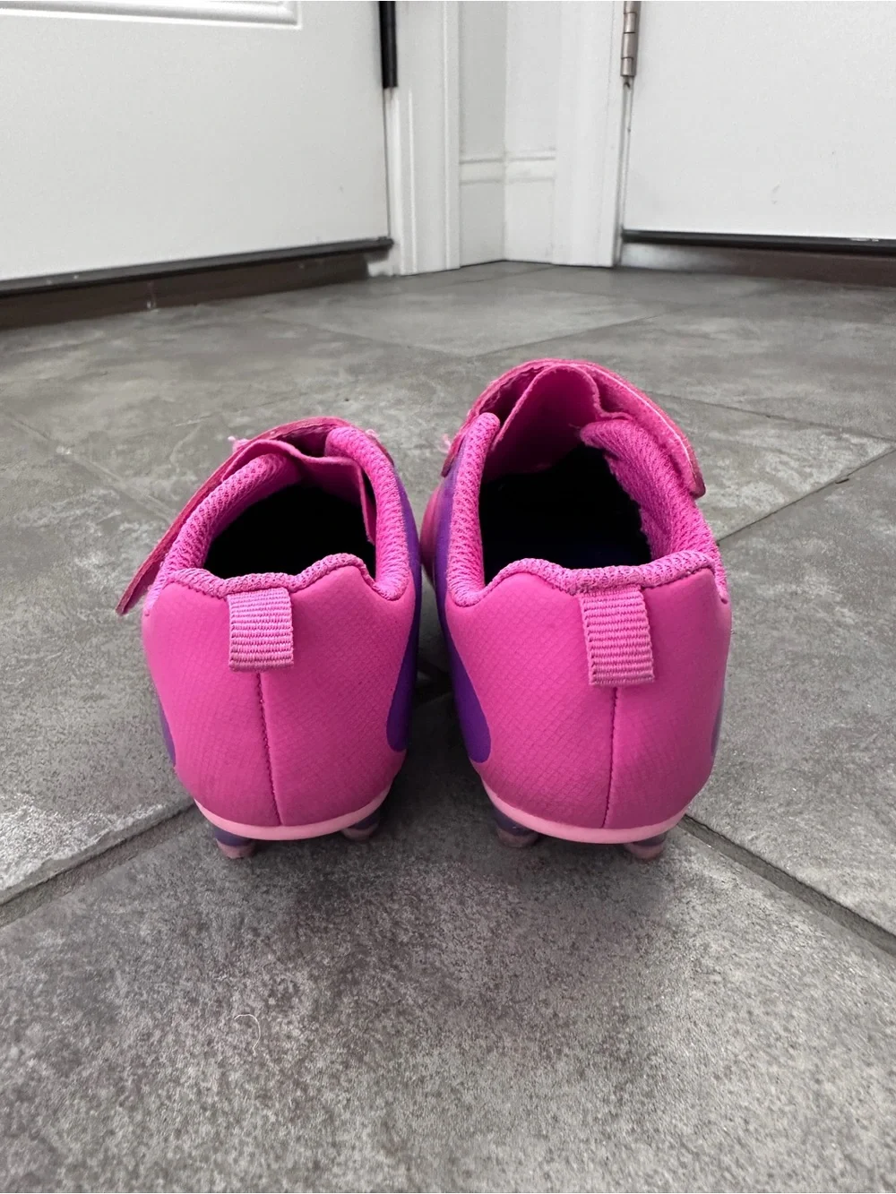 Pink Carter's Cleats Toddler Girl Size 7
